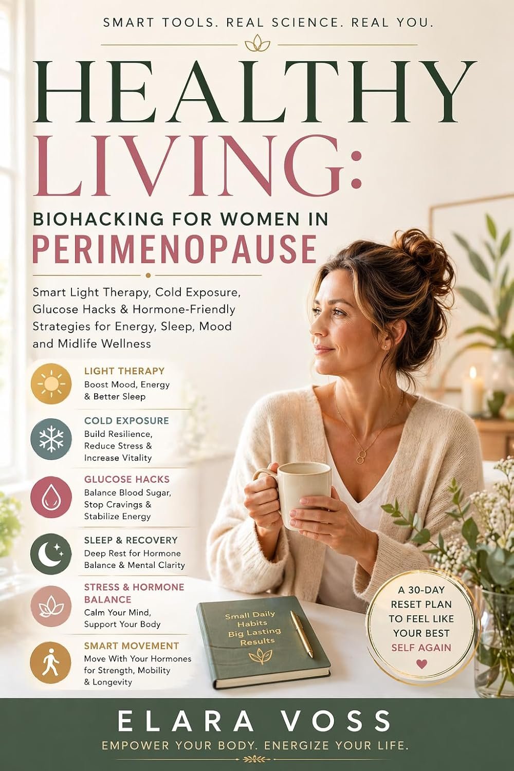 Healthy Living: Biohacking for Women in Perimenopause: Smart Light Therapy, Cold Exposure, Glucose Hacks & Hormone-Friendly Strategies for Energy, Sleep, Mood and Midlife Wellness