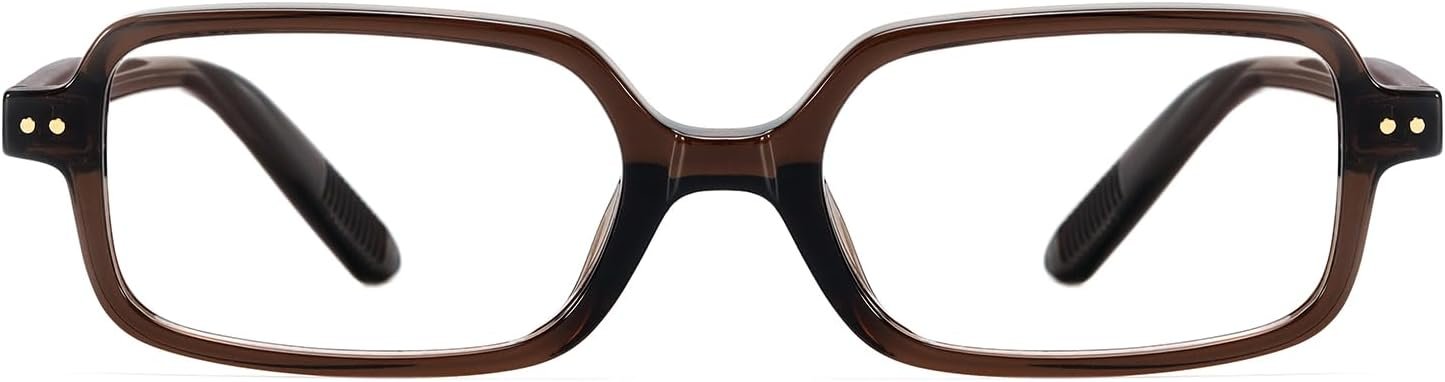 TIJN Blue Light Blocking Glasses Women Men Retro Cat Eye Square Oval Anti Glare Screen Computer Gaming Daily Eyeglasses TR90