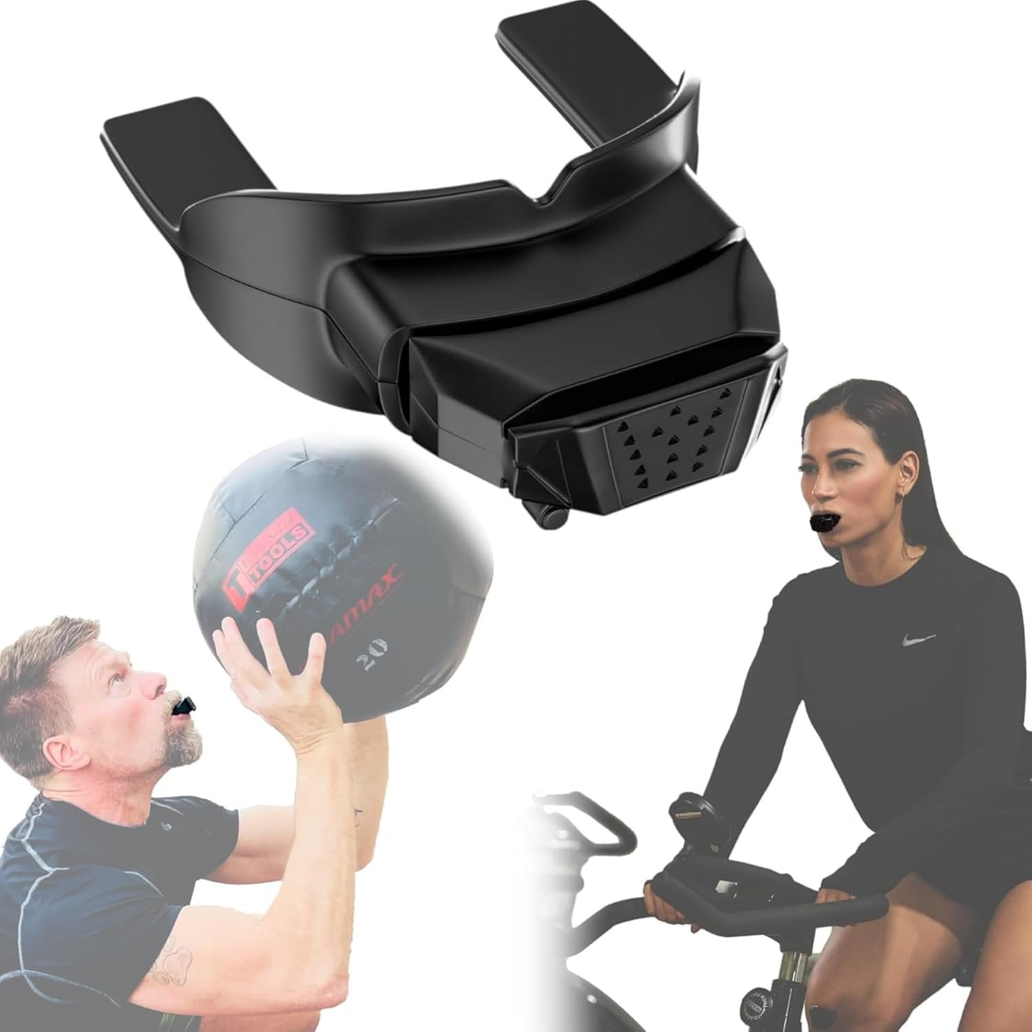 Maximus Lung Trainer Device | VO2 Max Trainer for Endurance Training, Breathing Exercise & Lung Capacity, Portable Resistance Exerciser for Supporting Fitness & Oxygen