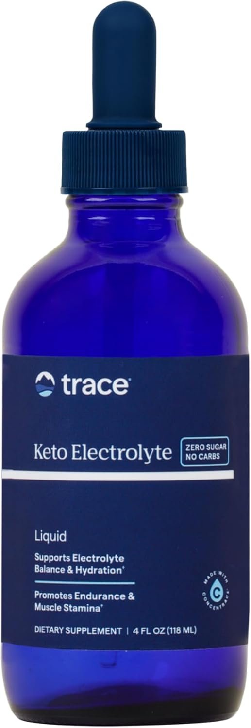 Trace Minerals Keto Electrolyte Drops – Support Muscle & Nerve Health – Electrolyte Nutrition Supplement to Aid Hydration & Fitness – Exercise Supplement with Magnesium – 4 fl oz (24 Servings)
