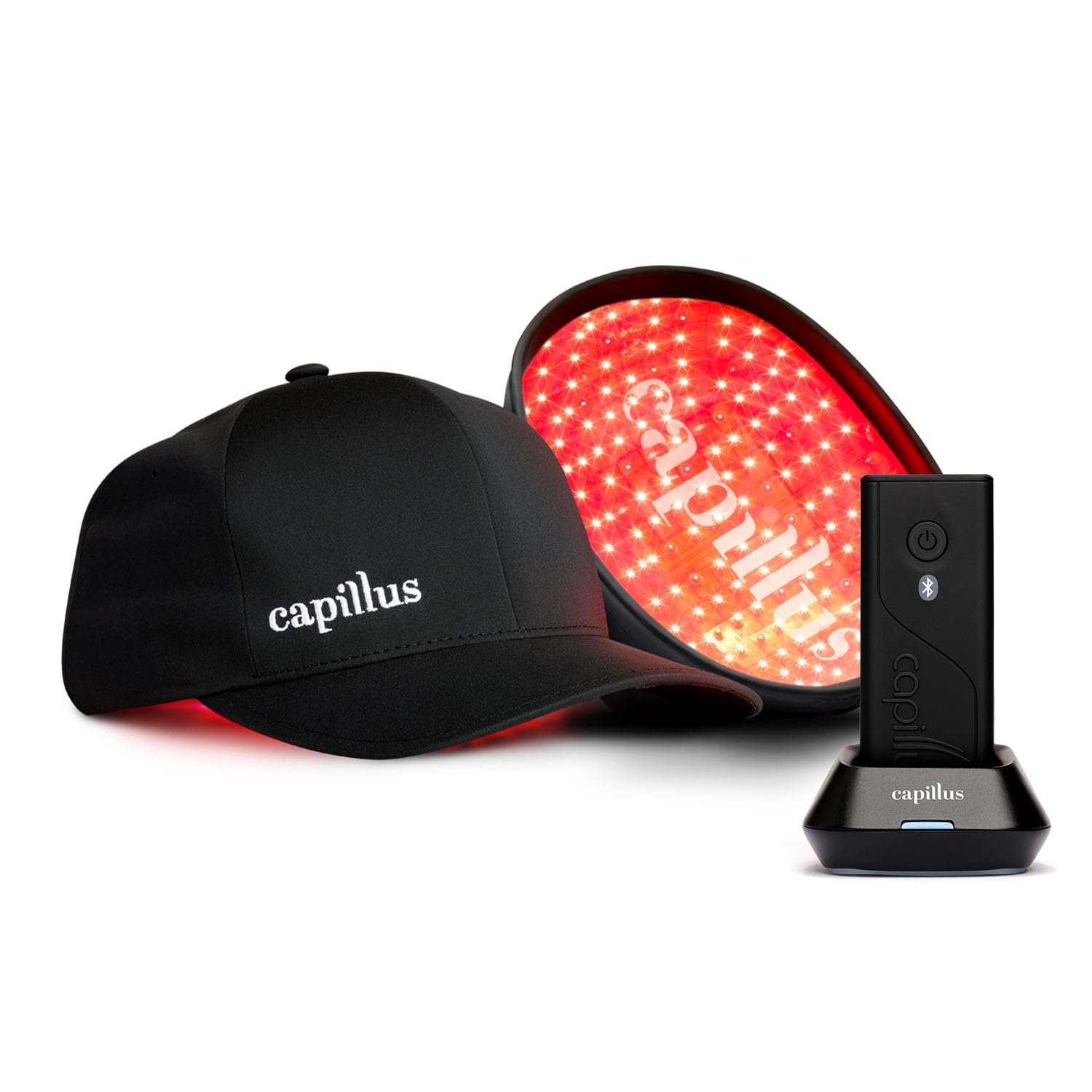 SPECTRUM Red Light Therapy Cap – Near Infrared + Red Light Hat, 312 Laser Hair Growth Cap, Red Light Cap For Hair Regrowth, Hair Thinning, Red Light Therapy For Hair Growth + Bluetooth, FDA Cleared