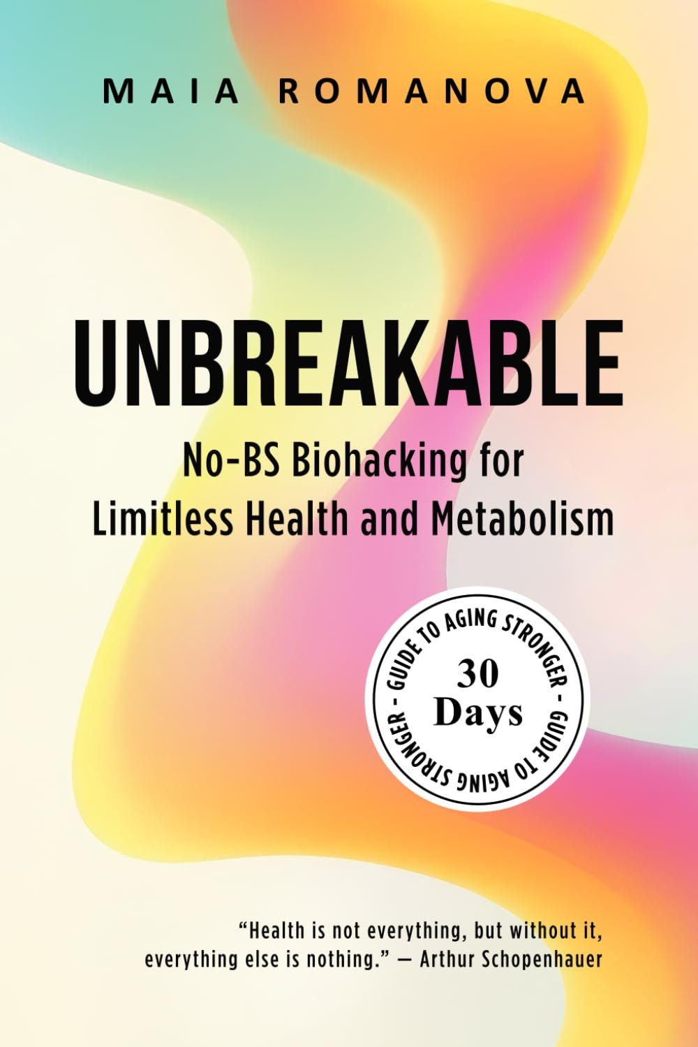 Unbreakable: No-BS Biohacking for Limitless Health and Metabolism — 30-Day Guide to Aging Stronger