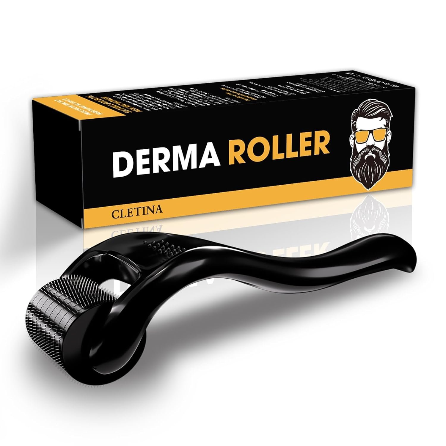 540 Titanium Derma Roller – Microneedle Micro Needle Roller for Men and Women Home Use – Microneedling Roller Microneedle Skin Care Tool A8