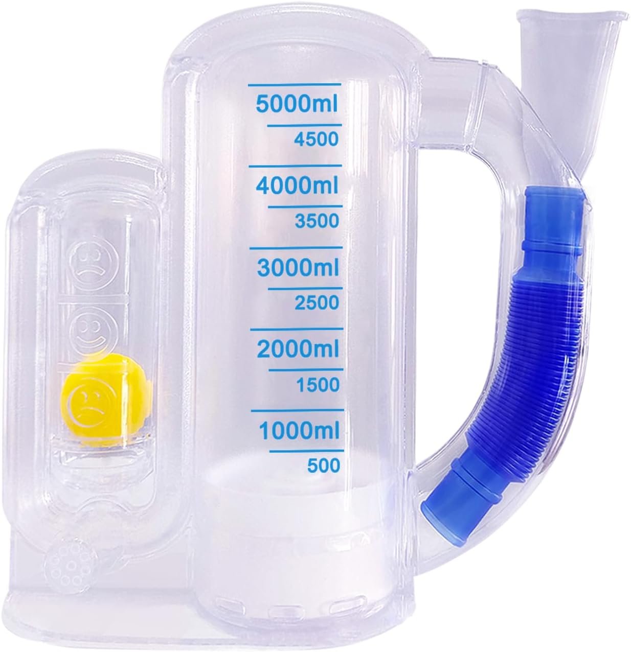 Incentive Spirometer Adult， Lung Trainer ，Breathing Exerciser Respiratory Strengthener Device