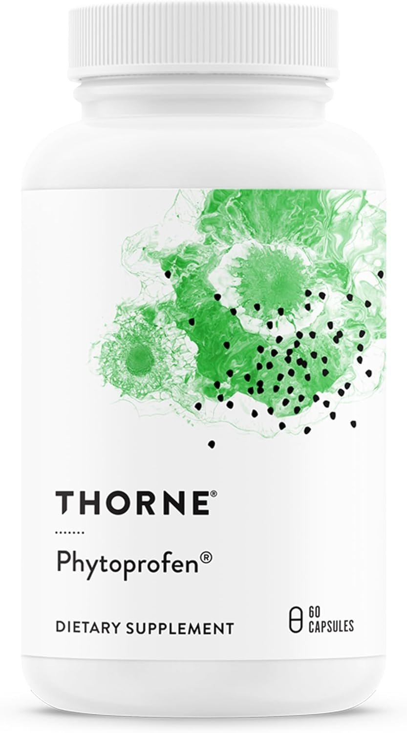 THORNE – Phytoprofen – Supports Healthy Cytokine Balance* – Botanical Blend of Ginger, Boswellia, Ginger Extract & Curcumin – Third-Party Certified – Gluten, Dairy & Soy-Free – 60 Capsules