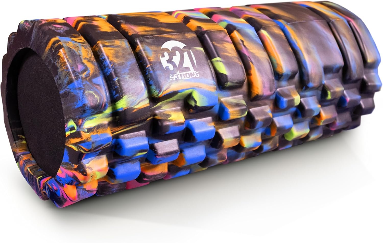 321 Strong Foam Roller – Medium Density Deep Tissue Massager for Muscle Massage and Myofascial Trigger Point Release, with 4K eBook