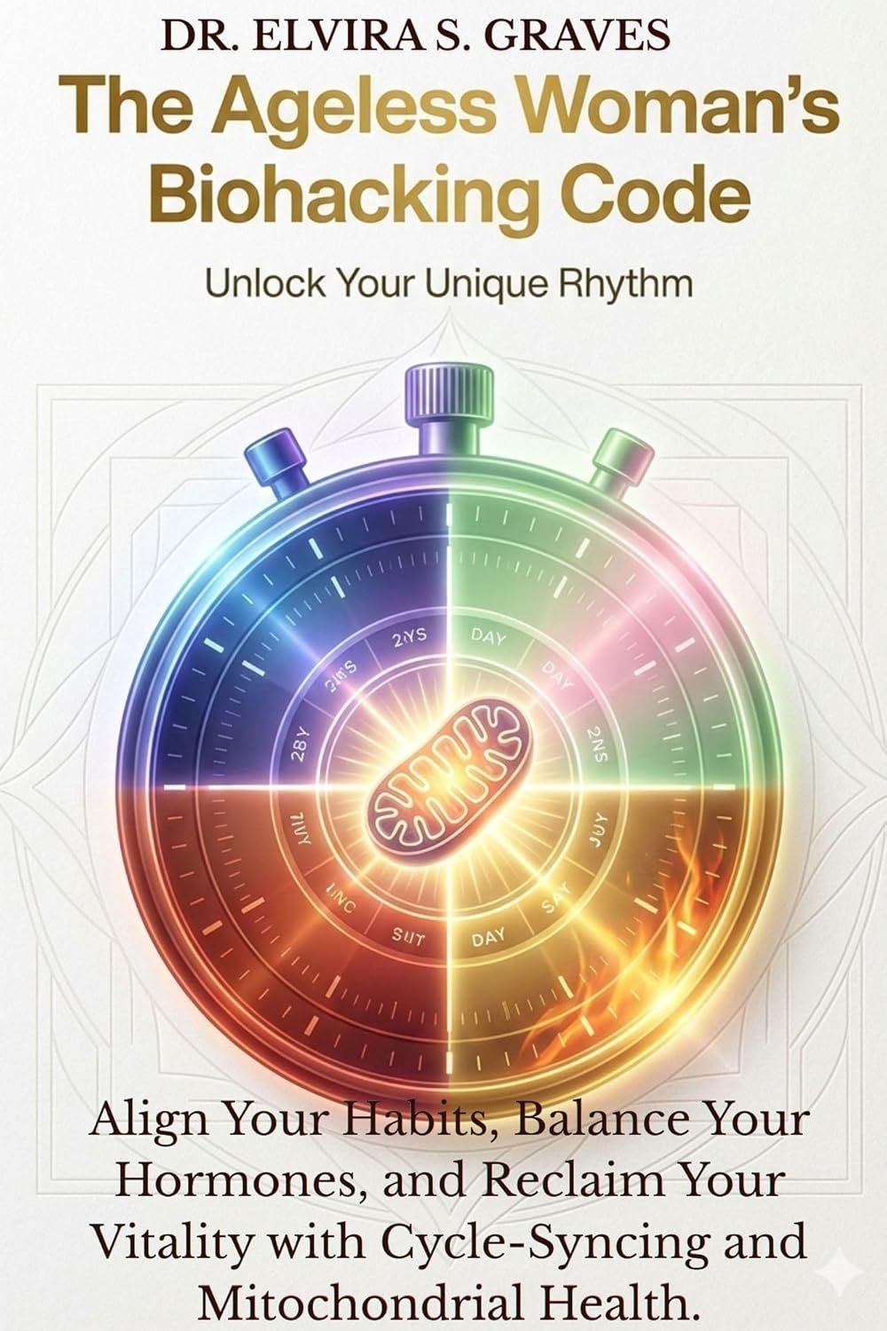 THE AGELESS WOMAN’S BIOHACKING CODE: Align Your Habits, Balance Your Hormones, and Reclaim Your Vitality with Cycle-Syncing and Mitochondrial Health.