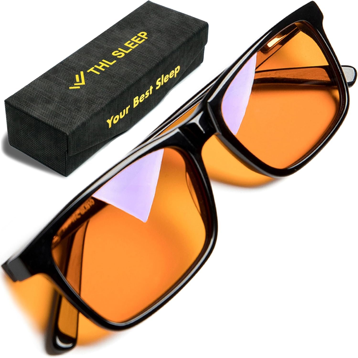 +1.0 +1.5 +2.0 +2.5 Orange Blue Light Blocking Reading Glasses for Better Sleep – Migraine Glasses for Women & Men