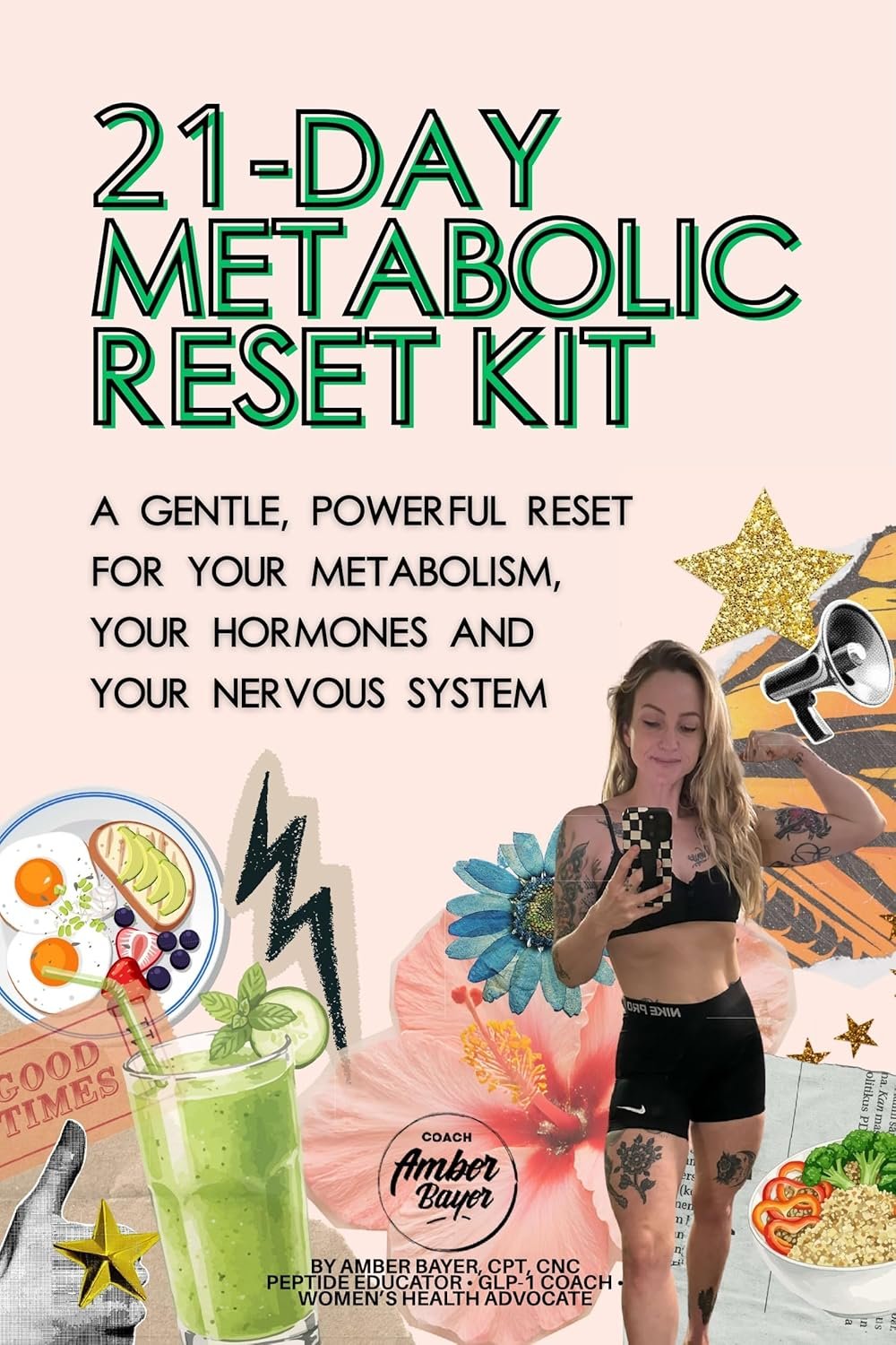 21-Day Metabolic Reset Kit: A High Protein, Hormone-Balancing Plan to Boost Metabolism, Stabilize Blood Sugar, Reduce Cravings & Support Weight Loss (GLP-1 Friendly)