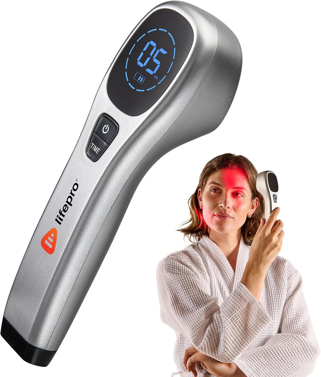 Lifepro Infrared & Red Light Therapy for Body Joints & Muscles Wellness Support, Portable Red Light Therapy Device, Near Infrared Light Therapy for Body & Face – Use 3 wavelengths