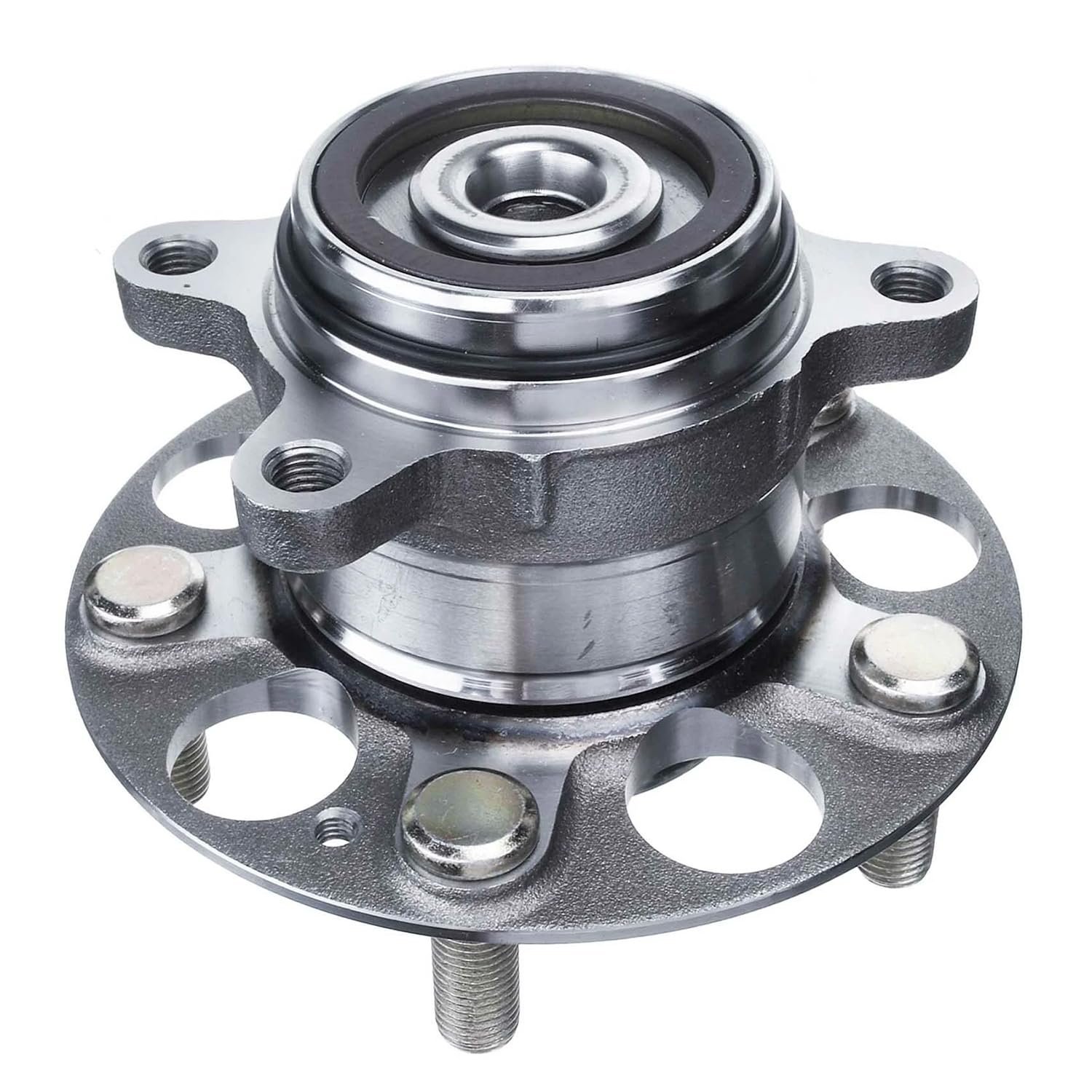 Detroit Axle – Rear Wheel Bearing and Hub Assembly for 2012 Honda Civic – LX, DX; US Built Models VIN Start with 1, 5 Lugs w/ABS 512502